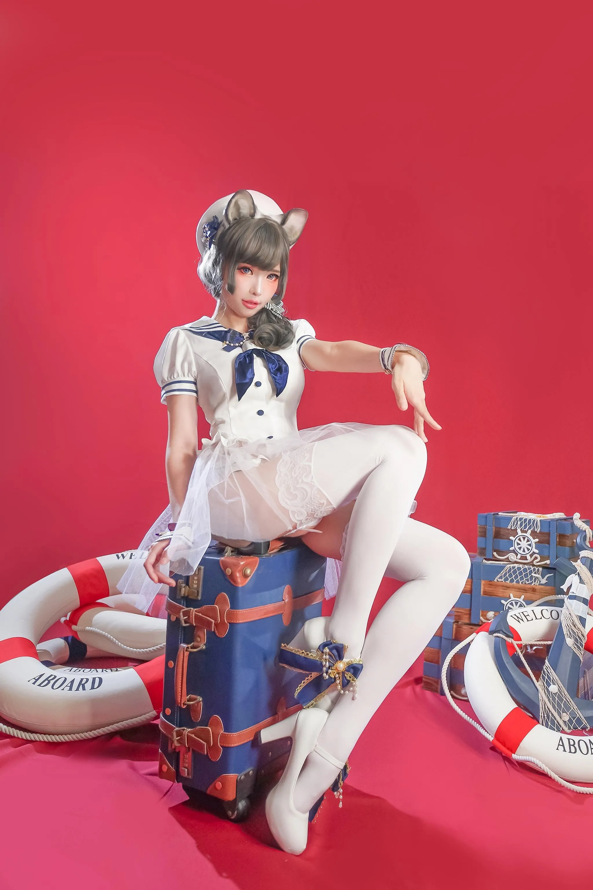 ElyEE子 – NO.48 灰太狼-jk [22P]插图3